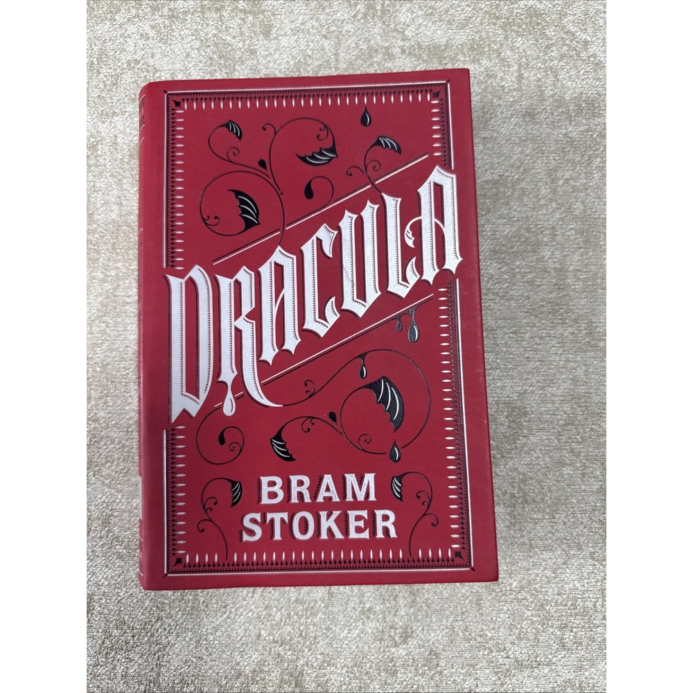 New Dracula by Bram Stoker Horror Soft Leather Bound Deluxe Collectible Classic